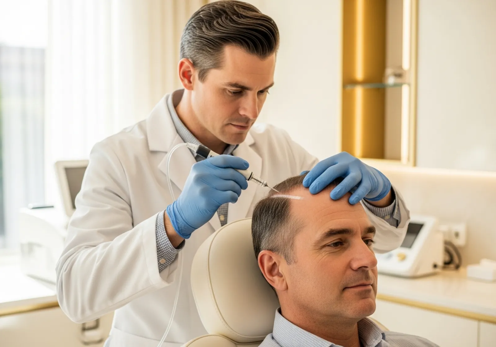 Behandlung gegen Haarausfall bei Norden Medical Aesthetics