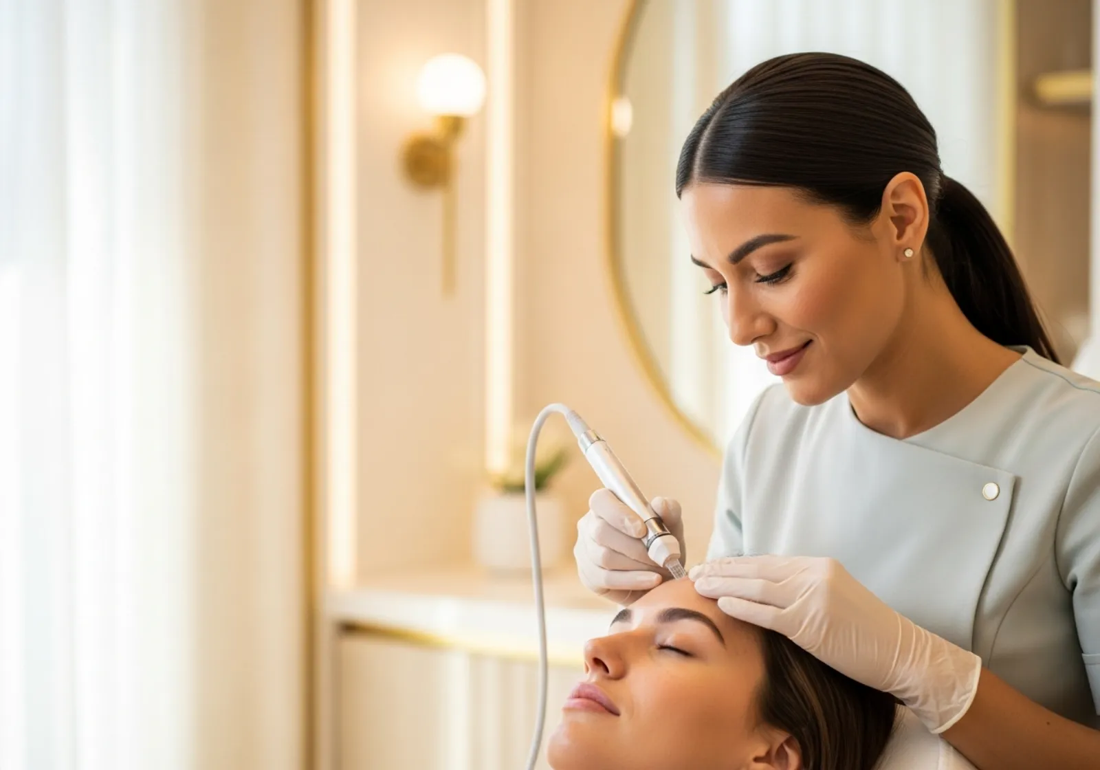 Kosmetisches Microneedling mit Dermapen bei Norden Medical Aesthetics